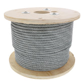 1/4" 7x19 Galvanized Cable Reel - NBS 7,000 LBS